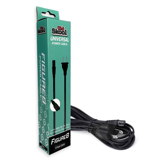 Old Skool Figure 8 Universal Power Cable