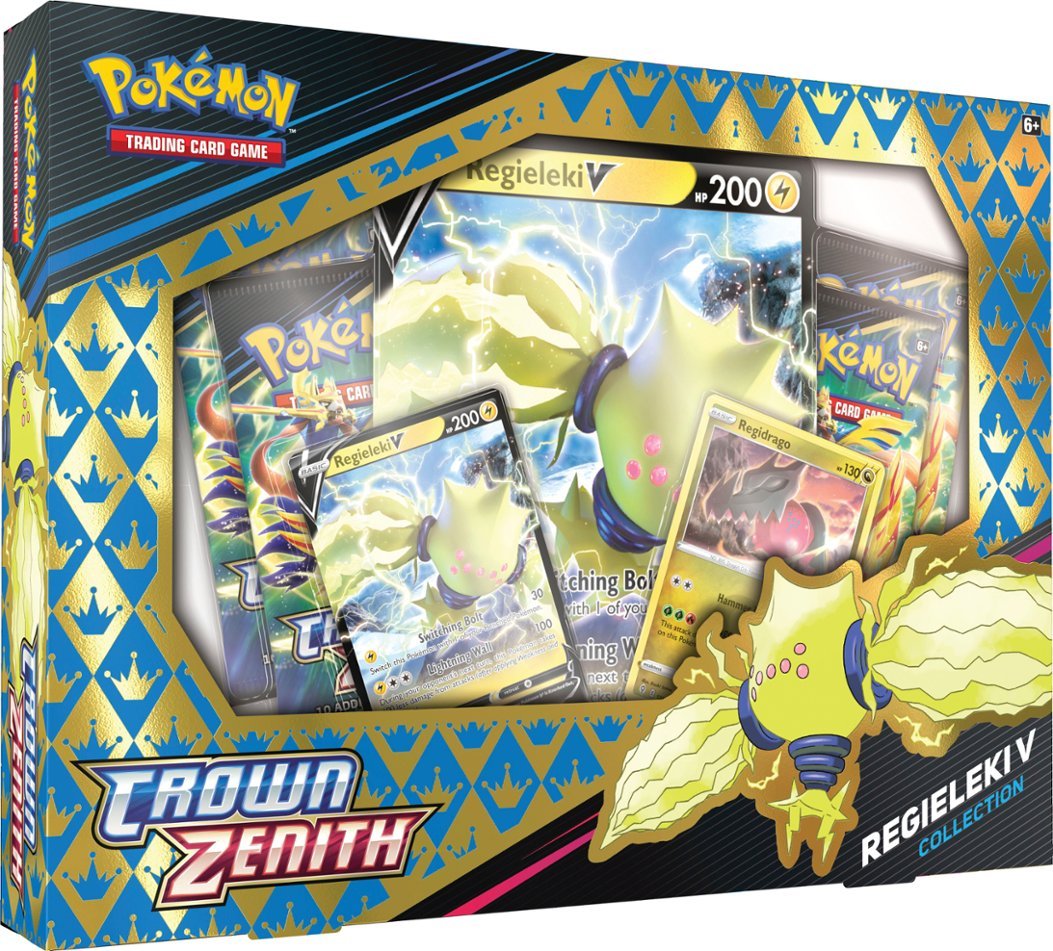 Pokemon TCG - Crown Zenith V Collections - Regieleki V/Regidrago V - Regidrago V - Regieleki V - Regieleki V - Regieleki V - Reg