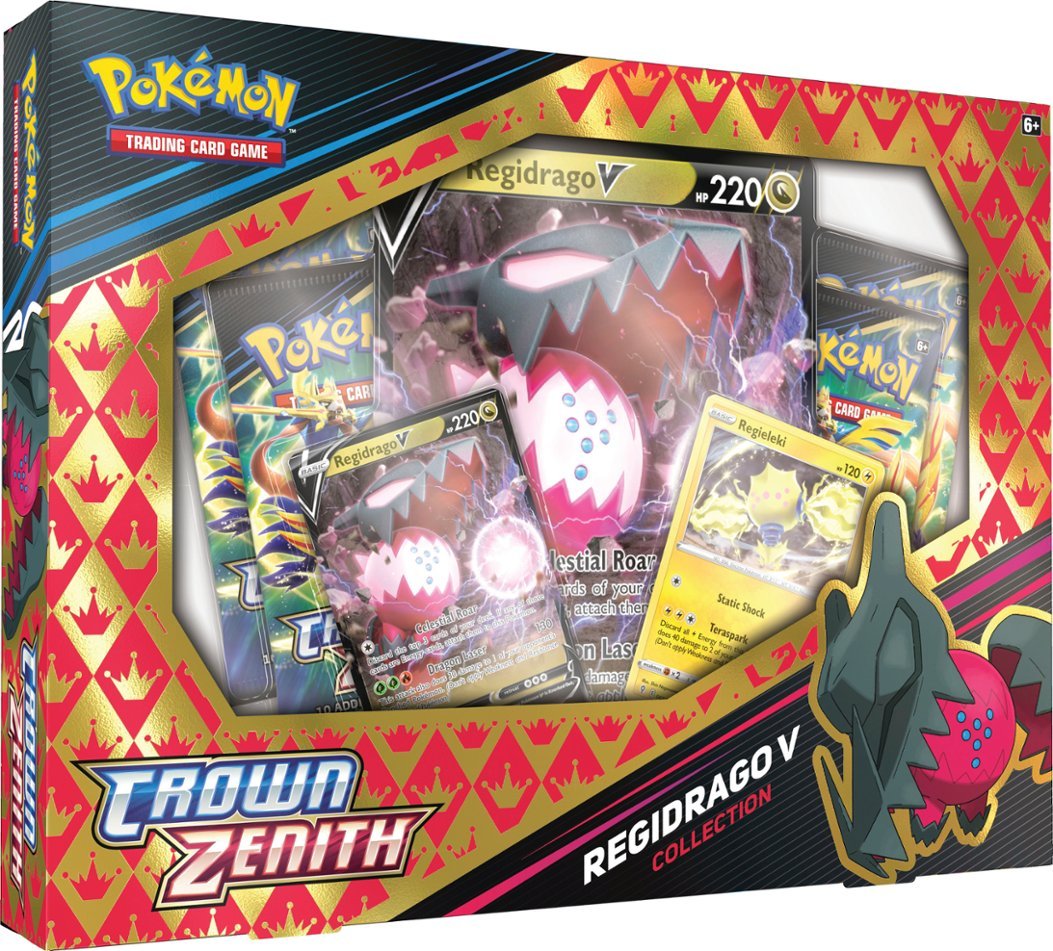 Pokemon TCG - Crown Zenith V Collections - Regieleki V/Regidrago V - Regidrago V - Regieleki V - Regieleki V - Regieleki V - Reg