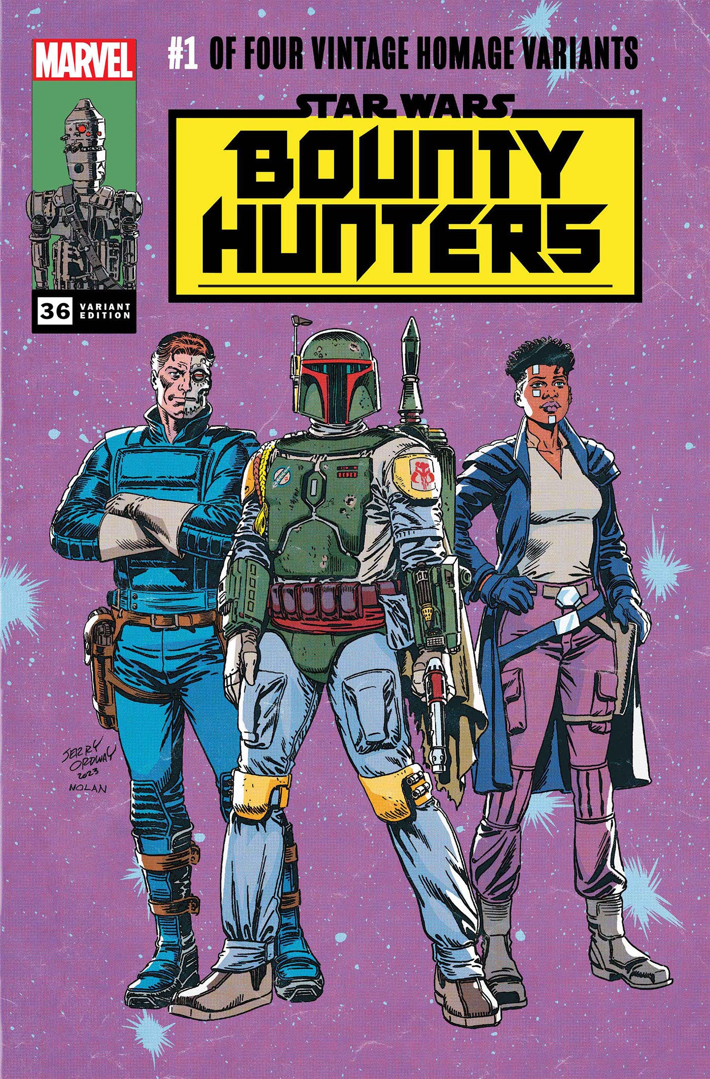 Star Wars: Bounty Hunters 36 Jerry Ordway Classic Trade Dress Variant