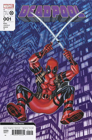 The One Stop Shop Comics & Games Deadpool #1 2nd Ptg McKone Var (12/28/2022) MARVEL PRH