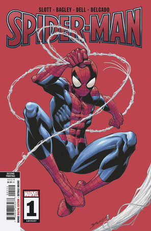 The One Stop Shop Comics & Games Spider-Man #1 2nd Ptg Bagley Var (11/16/2022) MARVEL PRH