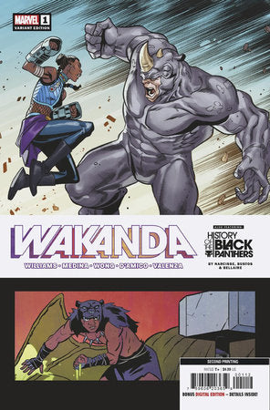 The One Stop Shop Comics & Games Wakanda #1 (Of 5) 2nd Ptg Medina (11/23/2022) MARVEL PRH