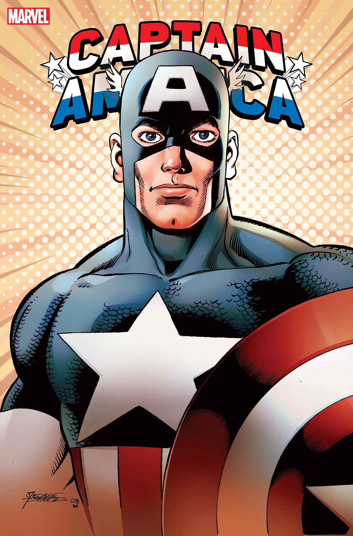 Captain America 750 George Perez Variant