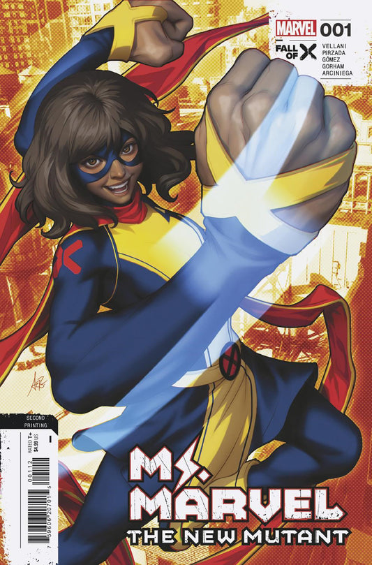 Ms Marvel New Mutant #1 2nd Print Artgerm Variant