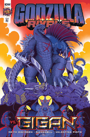 The One Stop Shop Comics & Games Godzilla Rivals Vs Gigan Oneshot Cvr B 10 Copy Incv Gonzalez (11/30/2022) IDW PUBLISHING