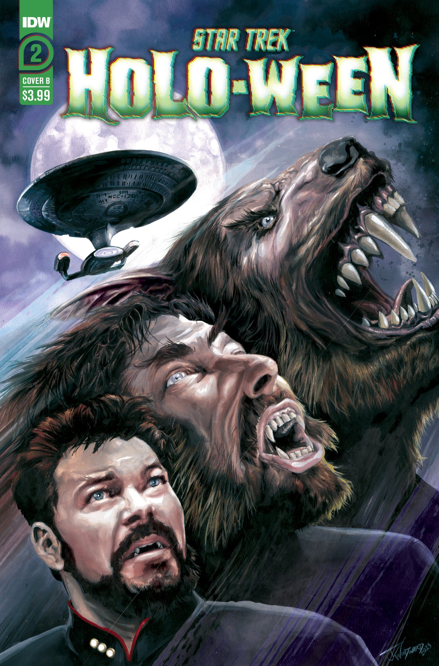 Star Trek Holoween #2 Cover B Woodward