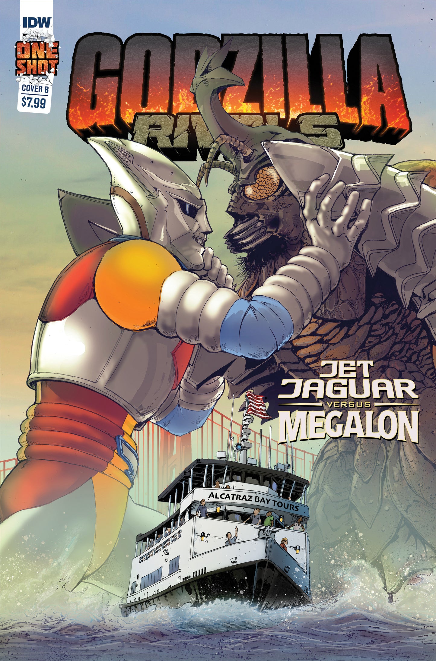 Godzilla Rivals: Jet Jaguar vs. Megalon Variant B (Griffith)