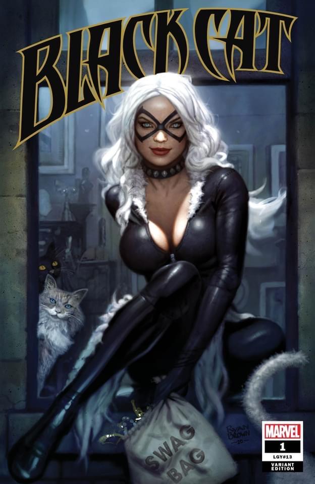 Black Cat #1 Ryan Brown Limited Variant Set (12/16/2020) %product_vendow% - The One Stop Shop Comics & Games