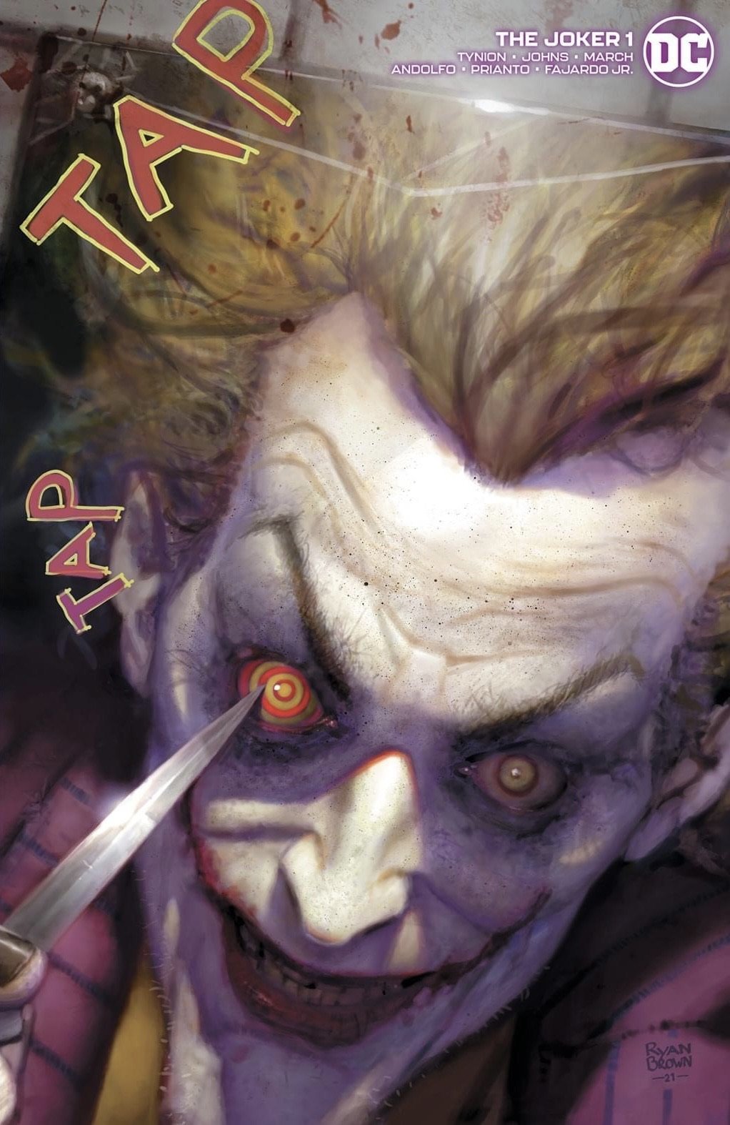 Joker #1 Ryan Brown Limited Variant (03/09/2021) %product_vendow% - The One Stop Shop Comics & Games