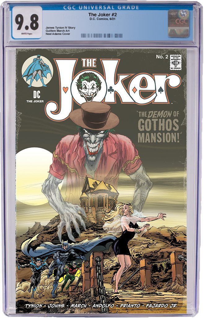 Joker #2 Neal Adams Exclusive Cover (04/13/2021) %product_vendow% - The One Stop Shop Comics & Games