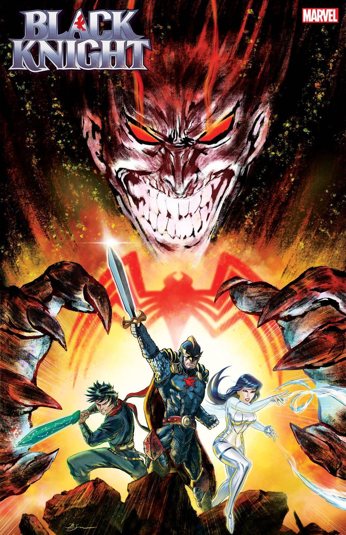King In Black Black Knight #1 Su Var (02/03/2021) %product_vendow% - The One Stop Shop Comics & Games