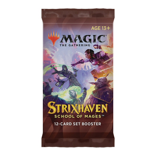 The One Stop Shop Comics & Games Strixhaven: School Of Mages - Set Booster Pack Magic The Gathering