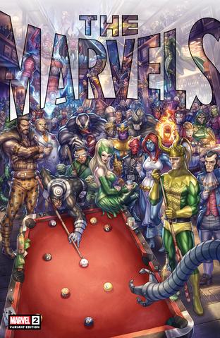 The One Stop Shop Comics & Games The Marvels #2 Alan Quah Exclusive Variant (05/26/2021) MARVEL COMICS