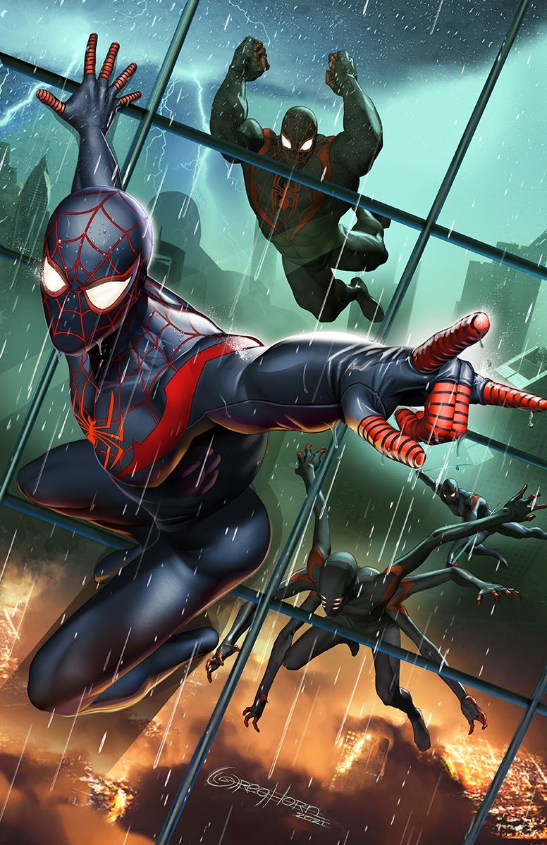 Miles Morales Spider-Man #25 Greg Horn Exclusive Virgin %product_vendow% - The One Stop Shop Comics & Games