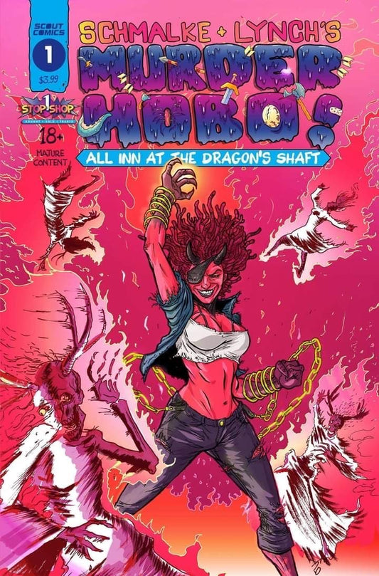 Murder Hobo All Inn At Dragons Shaft #1 Steve Mardo Exclusive Glow In The Dark Cover (12/09/2020) %product_vendow% - The One Stop Shop Comics & Games