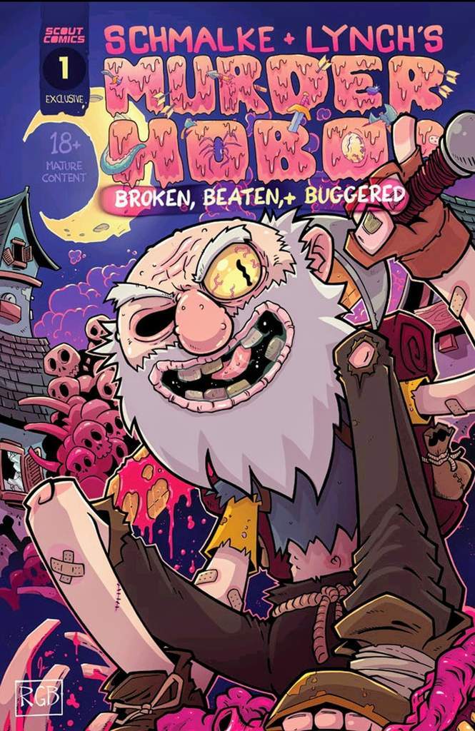 Murder Hobo #1 Exclusive Variant - Limited To 300 - 4/8/20 %product_vendow% - The One Stop Shop Comics & Games