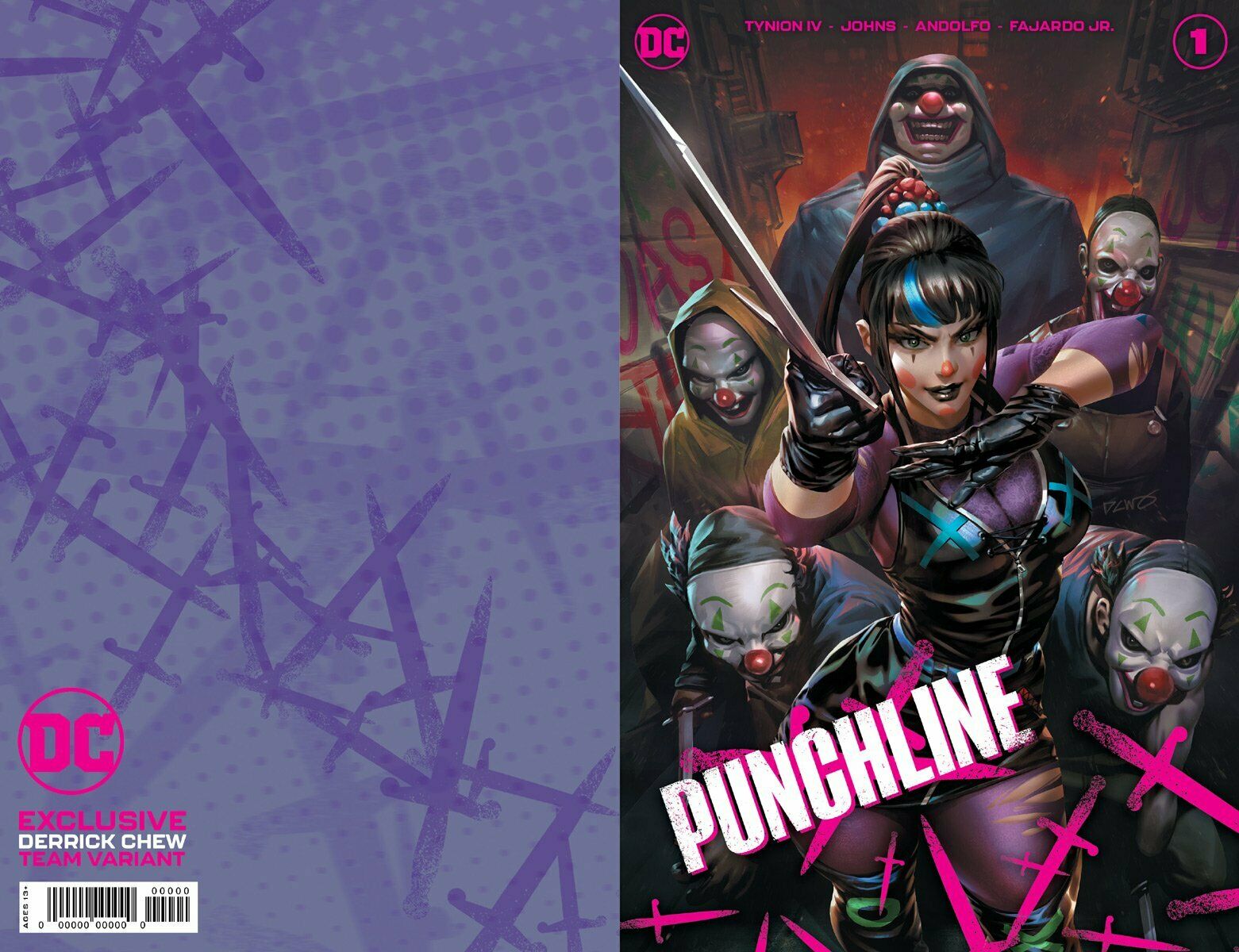 Punchline Special #1 (One Shot) Derrick Chew Retailer Team Exclusive (11/10/2020) %product_vendow% - The One Stop Shop Comics & Games
