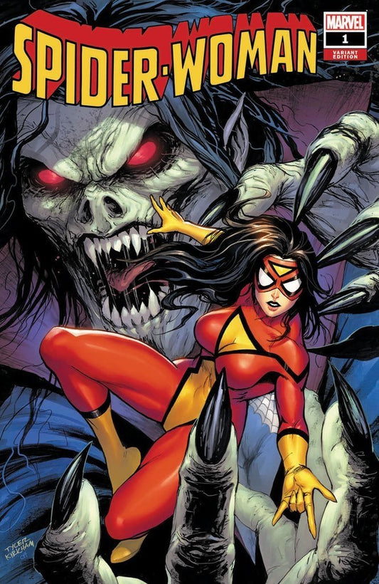 Spider-Woman #1 Tyler Kirkham Variant - 3/18/20 %product_vendow% - The One Stop Shop Comics & Games