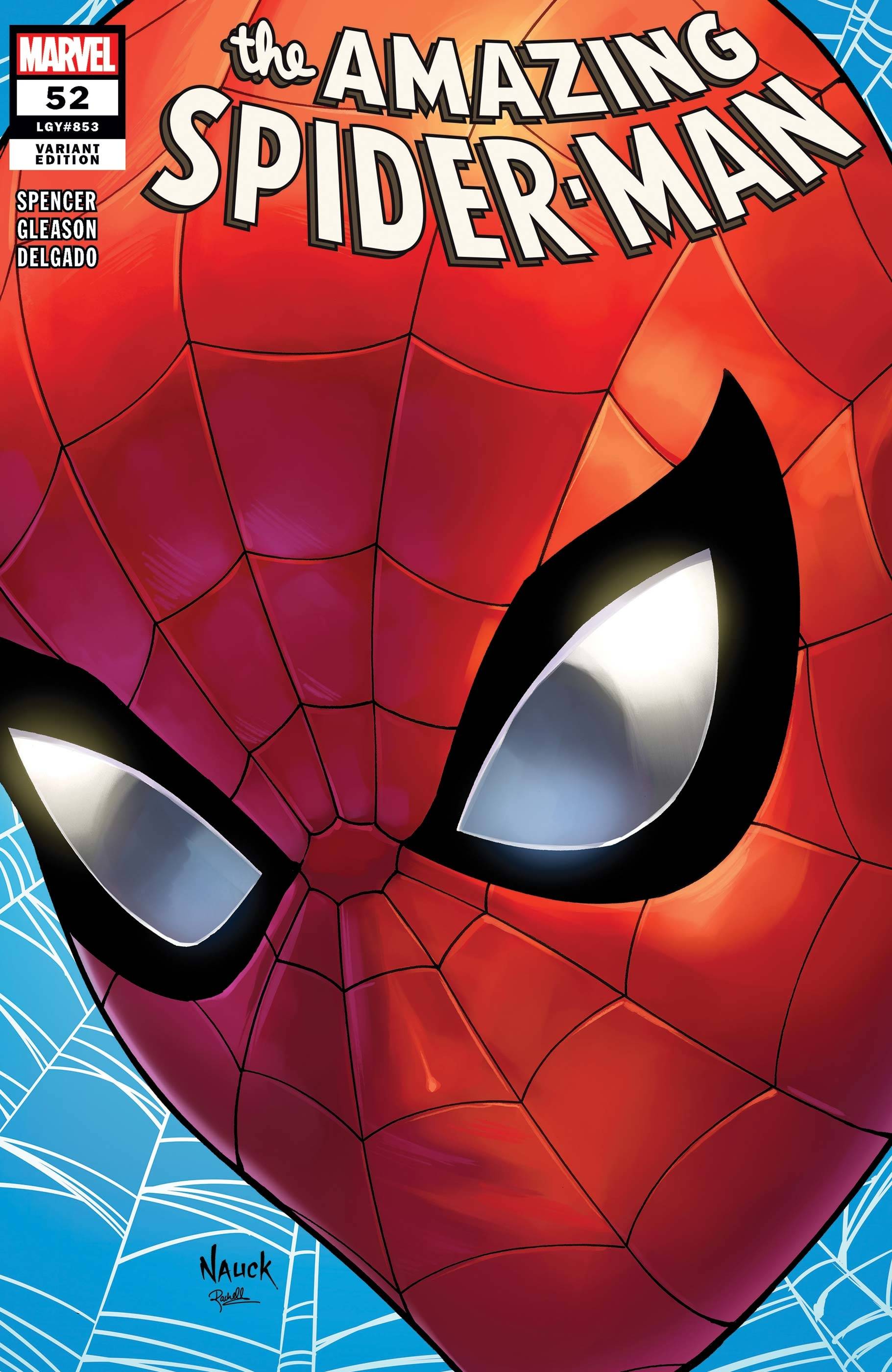 Amazing Spider-Man #52 Nauck Headshot Var Lr (11/11/2020) %product_vendow% - The One Stop Shop Comics & Games
