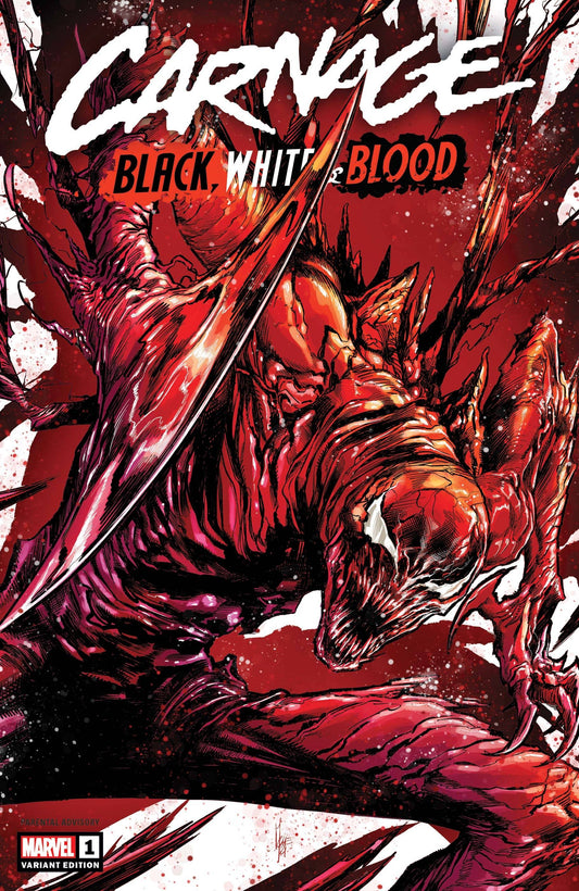 The One Stop Shop Comics & Games Carnage Black White And Blood #1 (Of 4) Checchetto Variant (03/24/2021) MARVEL COMICS