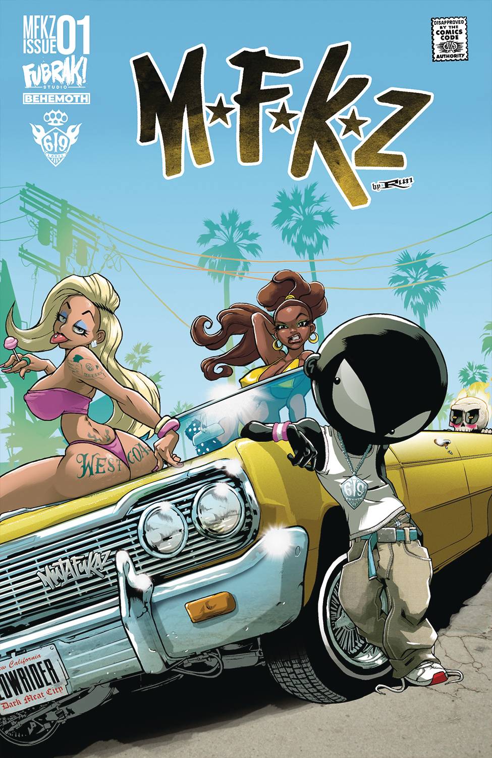 The One Stop Shop Comics & Games Mfkz #1 Cvr B Street Cred (06/23/2021) BEHEMOTH COMICS
