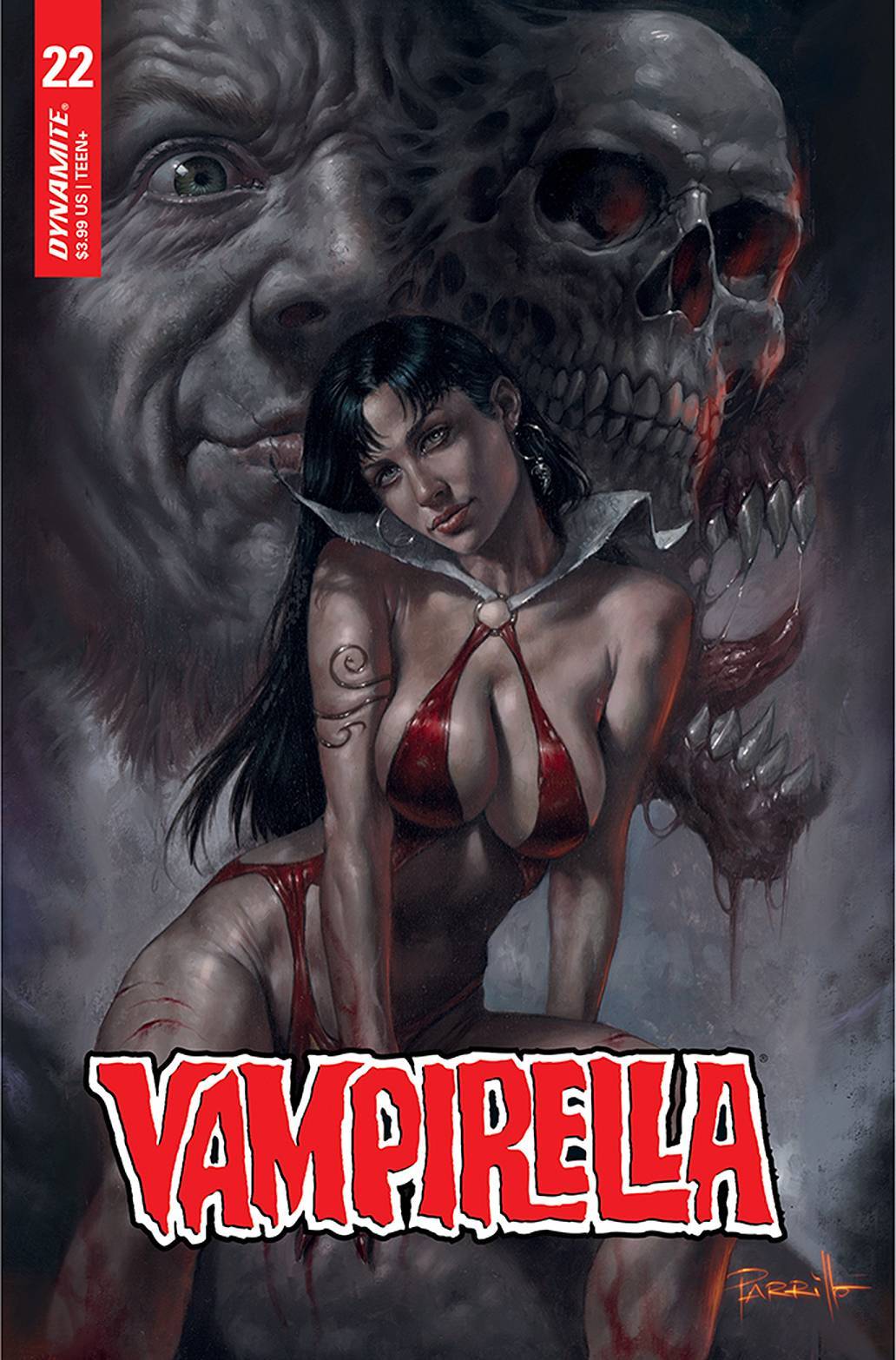 Vampirella #22 Cvr A Parrillo (06/30/2021) - The One Stop Shop - Comics & Games