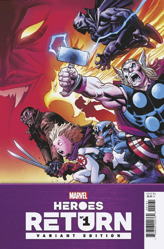 Heroes Return #1 Mcguinness Var (06/23/2021) %product_vendow% - The One Stop Shop Comics & Games