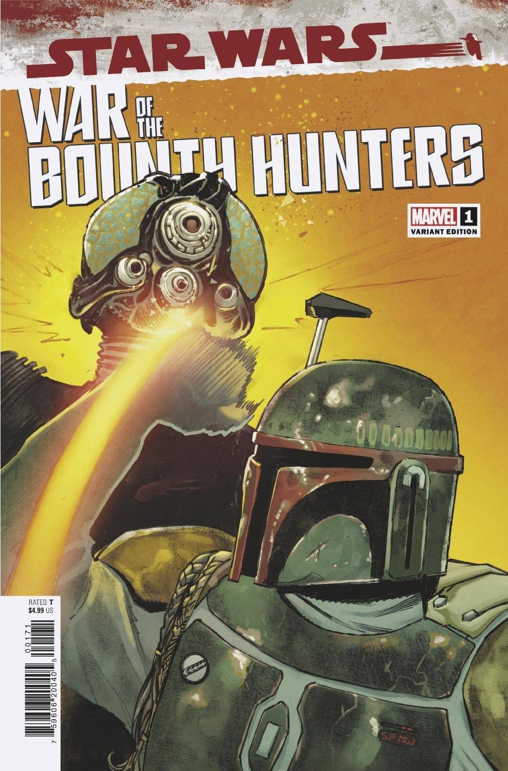 The One Stop Shop Comics & Games Star Wars War Bounty Hunters #1 (Of 5) Pichelli Var (06/02/2021) MARVEL COMICS