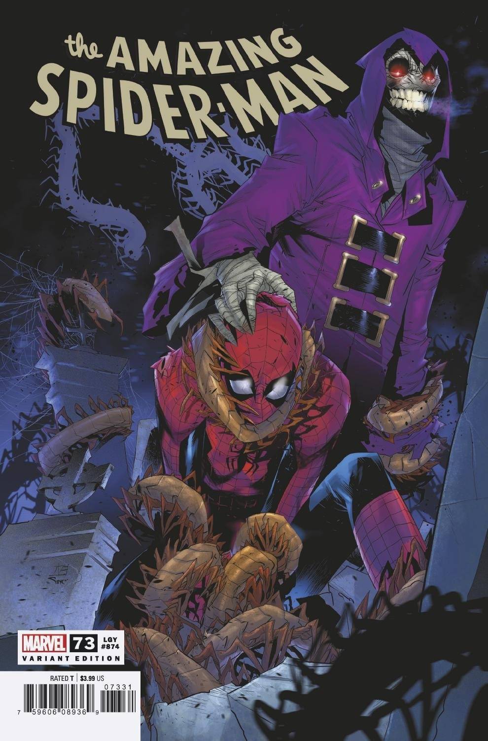 Amazing Spider-Man #73 Vincentini Var Sinw (09/08/2021) - State of Comics
