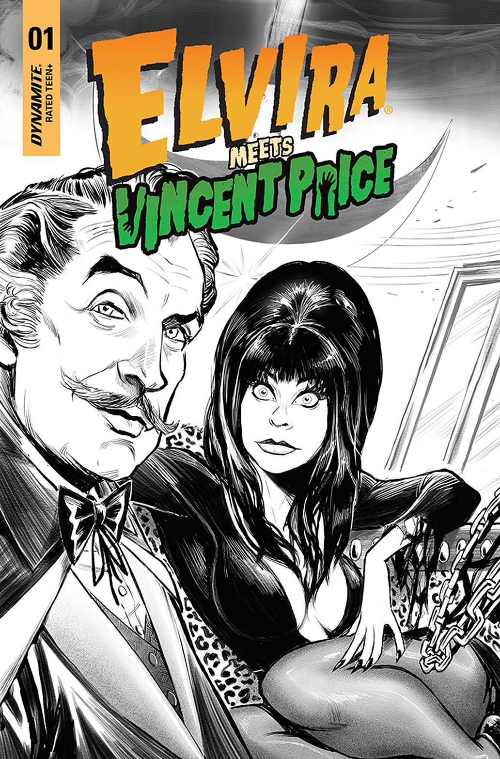 Elvira Meets Vincent Price #1 Cvr F 10 Copy Incv Samu Line A (08/04/2021) - The One Stop Shop Comics & Games