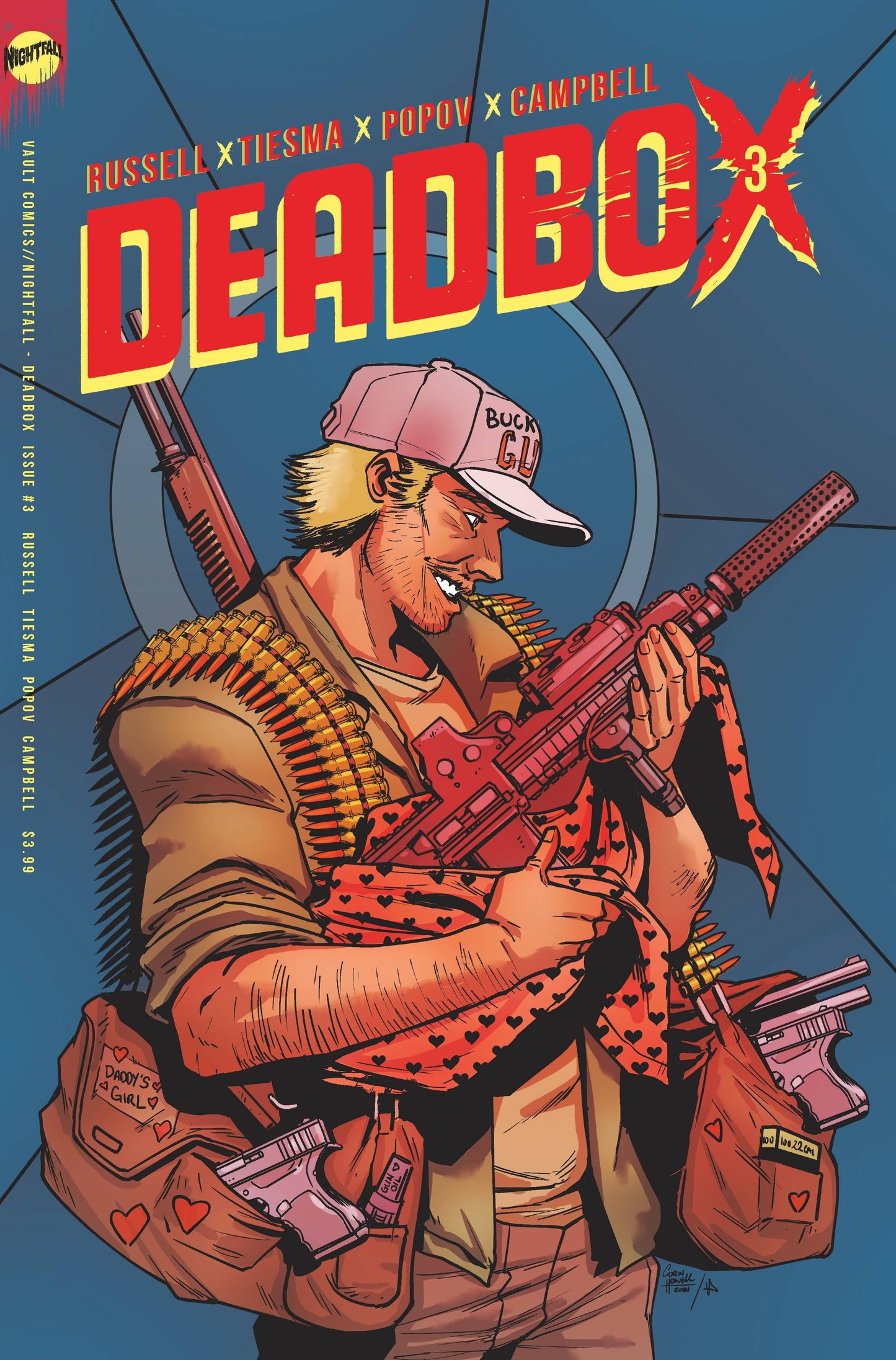 The One Stop Shop Comics & Games Deadbox #3 Cvr B Howell (07/06/2022) VAULT COMICS