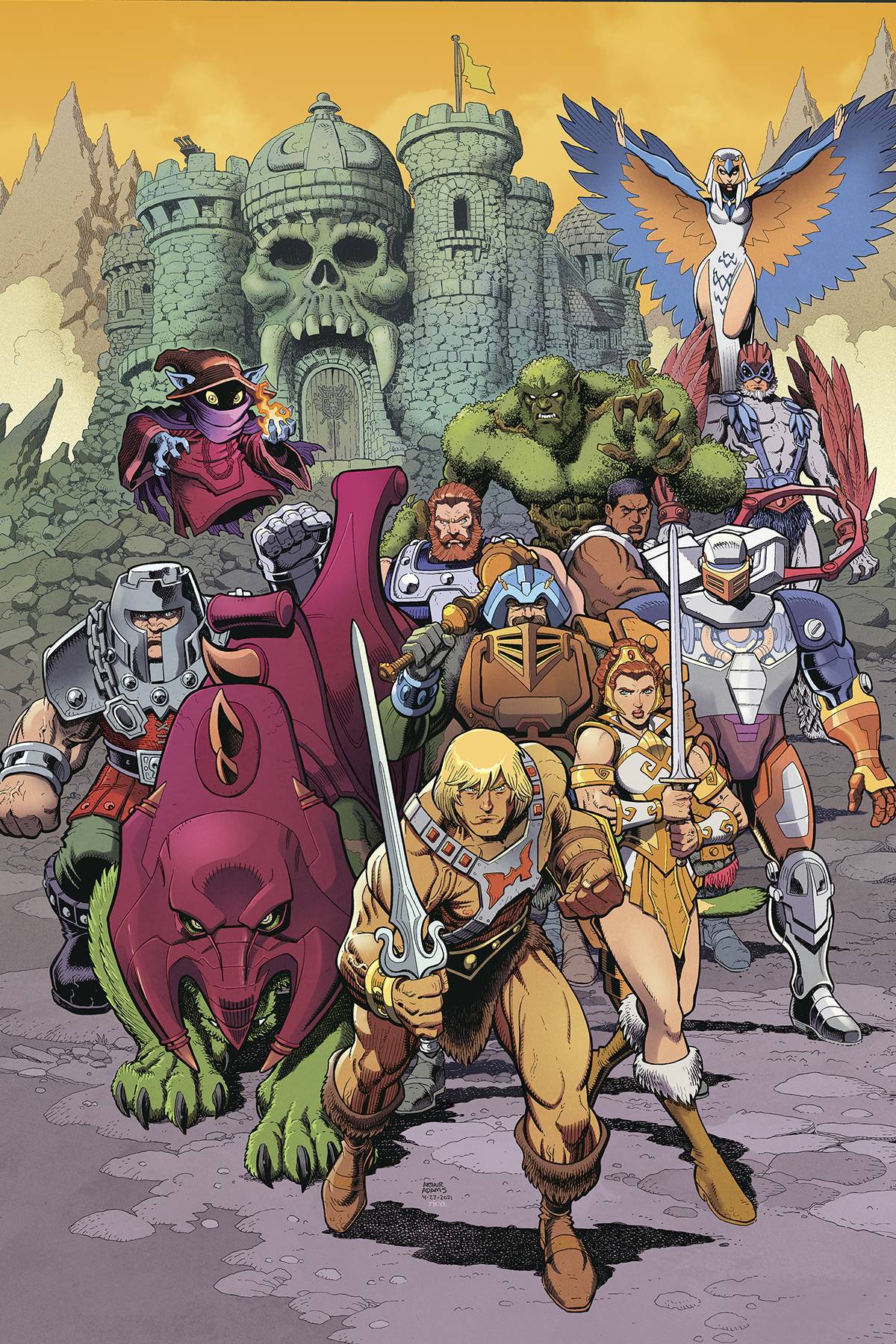 Masters Of The Universe Revelation #4 (Of 4) Cvr B Adams (10/13/2021) - State of Comics
