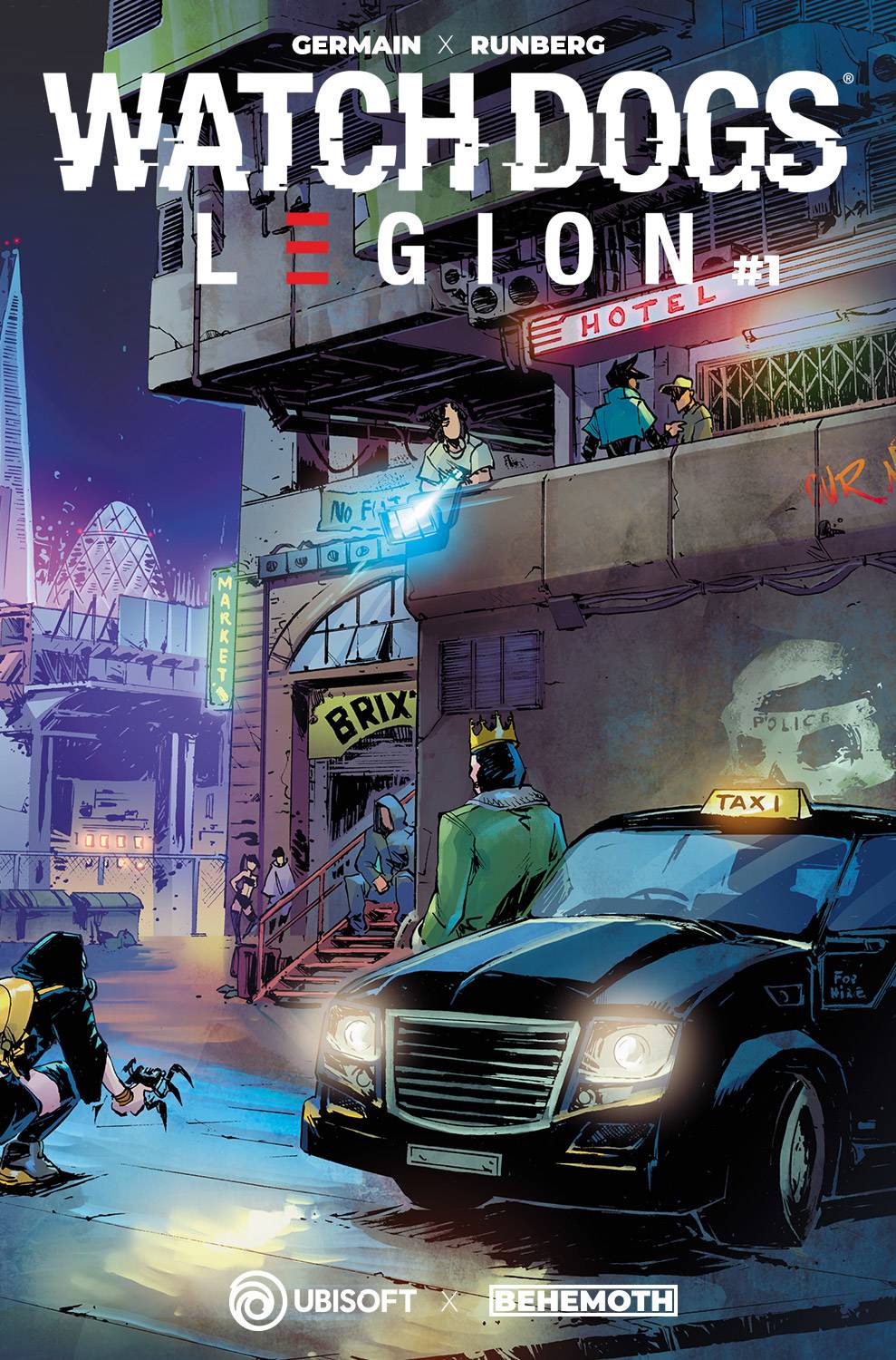 Watch Dogs Legion #1 (Of 4) Cvr E 25 Copy Incv Germain (Mr) (11/03/2021) - The One Stop Shop Comics & Games