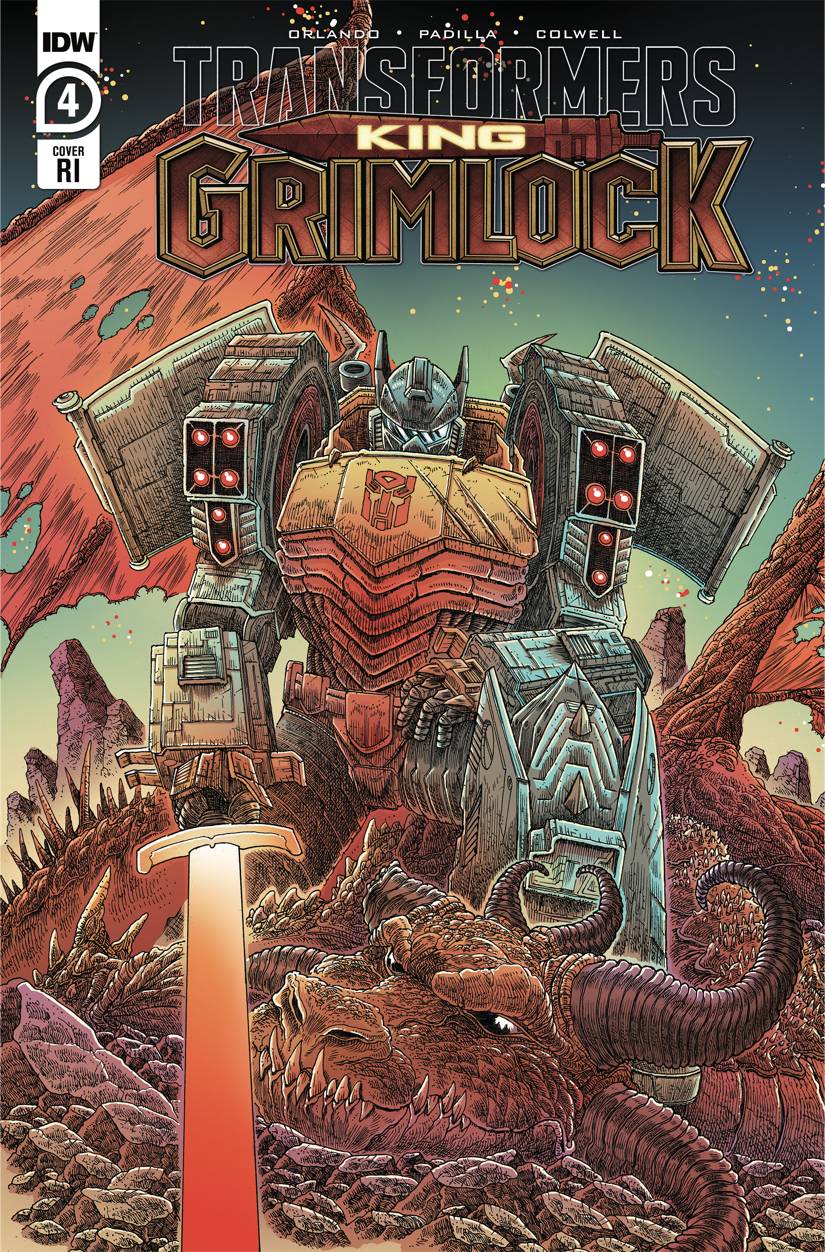 Transformers King Grimlock #4 (Of 5) Cvr C 10 Copy Incv Stok (11/10/2021) - The One Stop Shop Comics & Games