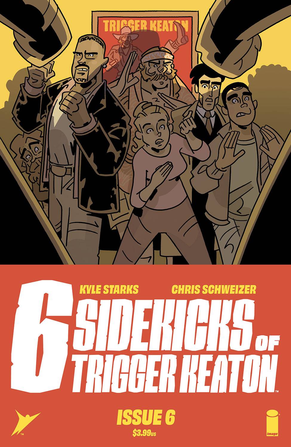 Six Sidekicks Of Trigger Keaton #6 Cvr A Schweizer (Mr) (11/10/2021) - The One Stop Shop Comics & Games