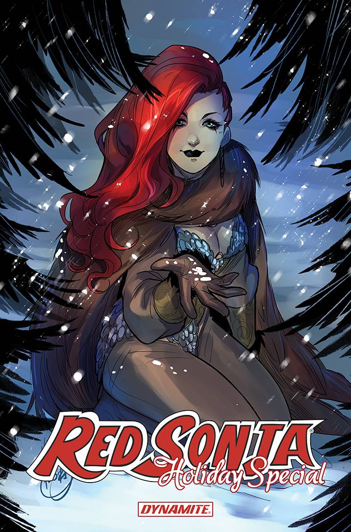 Red Sonja 2021 Holiday Sp Cvr C Andolfo (11/24/2021) - The One Stop Shop Comics & Games