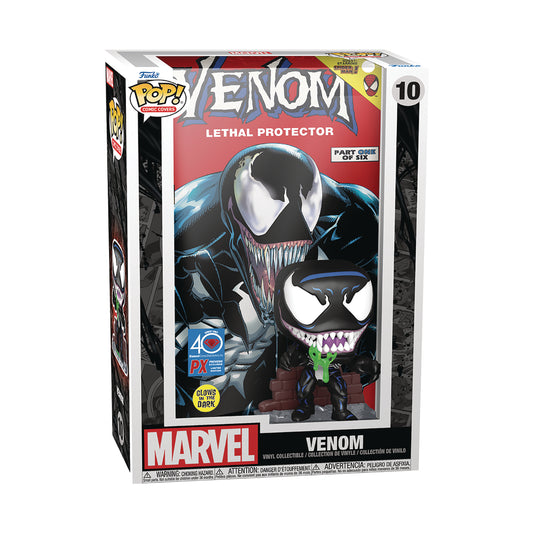 The One Stop Shop Comics & Games POP Comic Cvr Marvel Venom Lethal Protector PX GID FUNKO