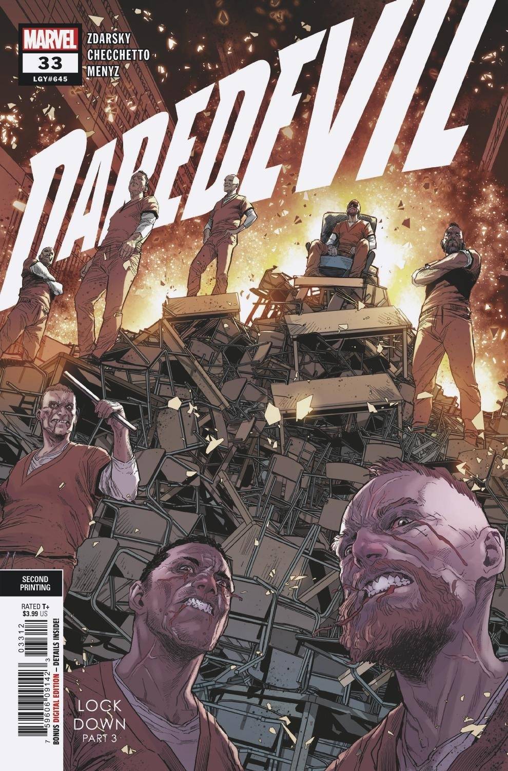 Daredevil #33 2nd Ptg Var (09/29/2021) - The One Stop Shop Comics & Games