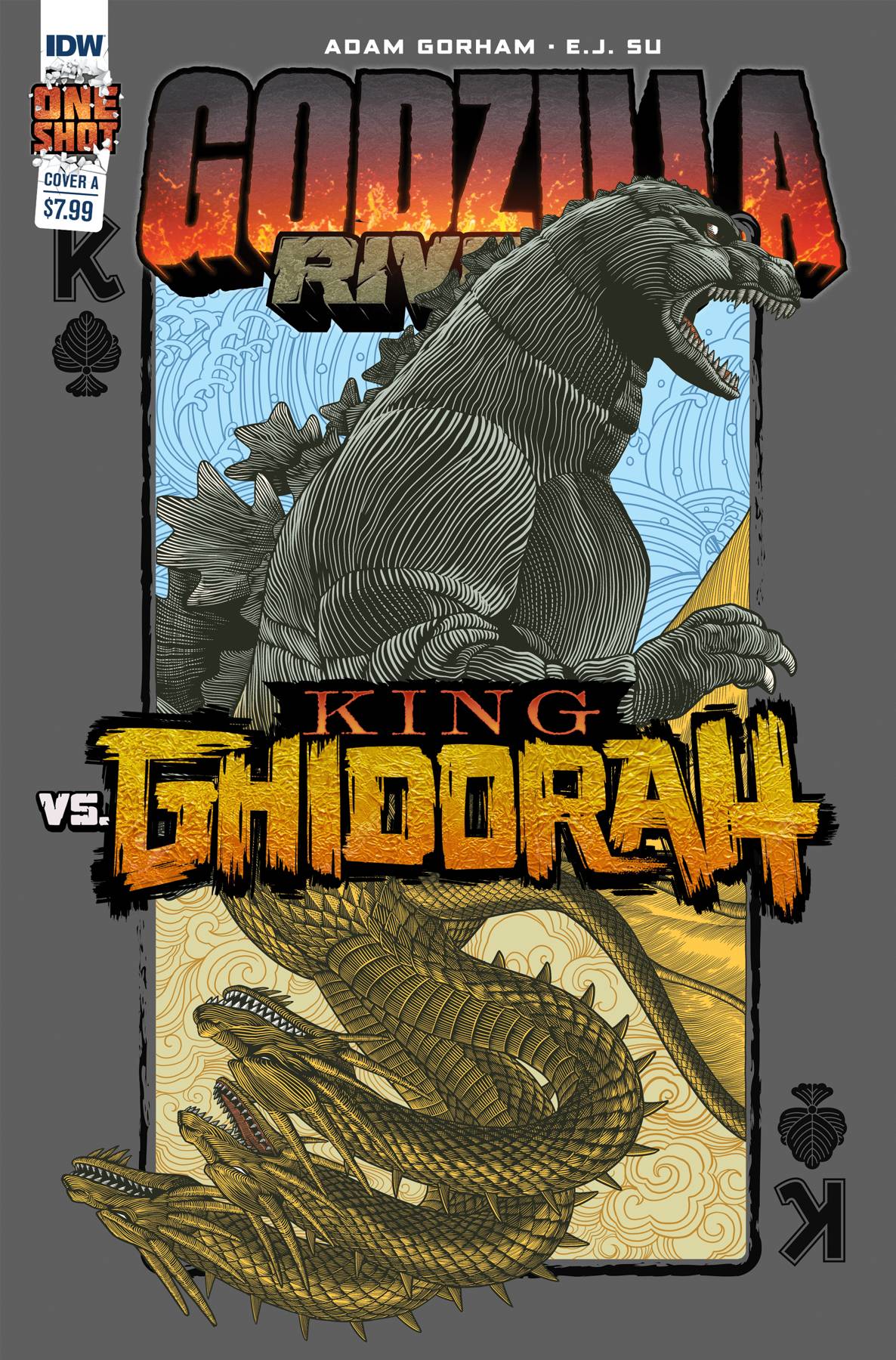 The One Stop Shop Comics & Games Godzilla Rivals Vs King Ghidorah Oneshot #1 Cvr A Su (04/27/2022) IDW PUBLISHING