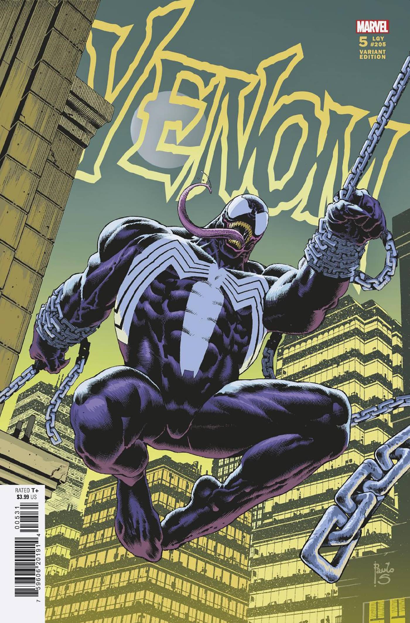 The One Stop Shop Comics & Games Venom #5 Siqueira 1:25 Variant (02/09/2022) MARVEL PRH