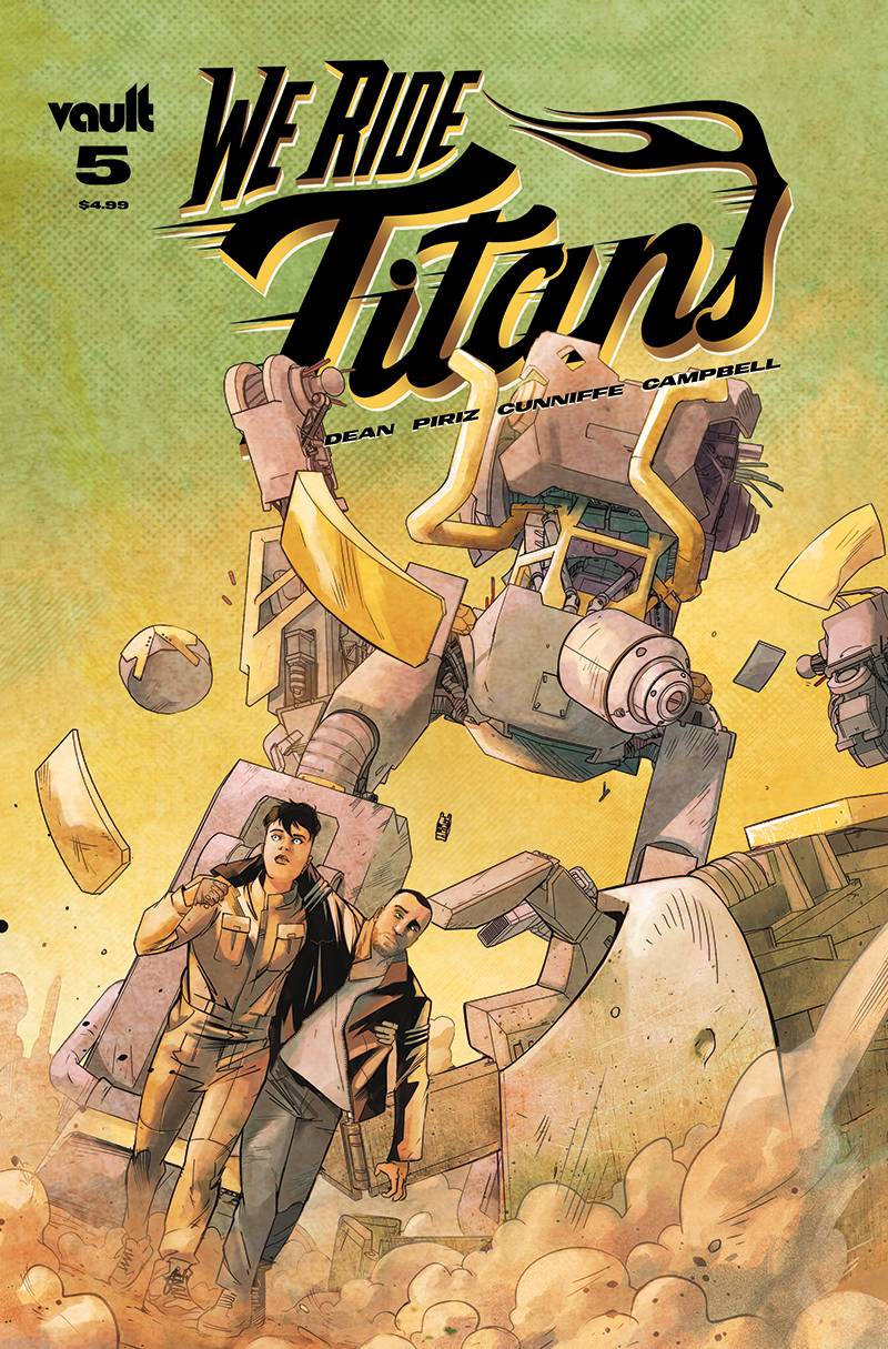 The One Stop Shop Comics & Games We Ride Titans #5 Cvr A Piriz (08/17/2022) VAULT COMICS