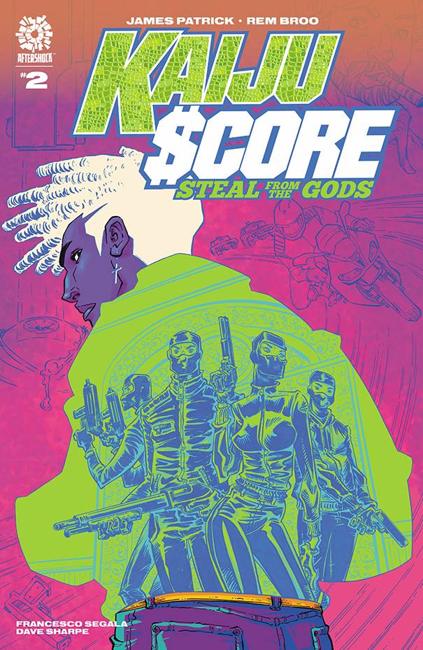 The One Stop Shop Comics & Games Kaiju Score Steal From Gods #2 (05/18/2022) AFTERSHOCK COMICS