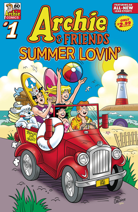 The One Stop Shop Comics & Games Archie & Friends Summer Lovin #1 (06/08/2022) ARCHIE COMIC PUBLICATIONS