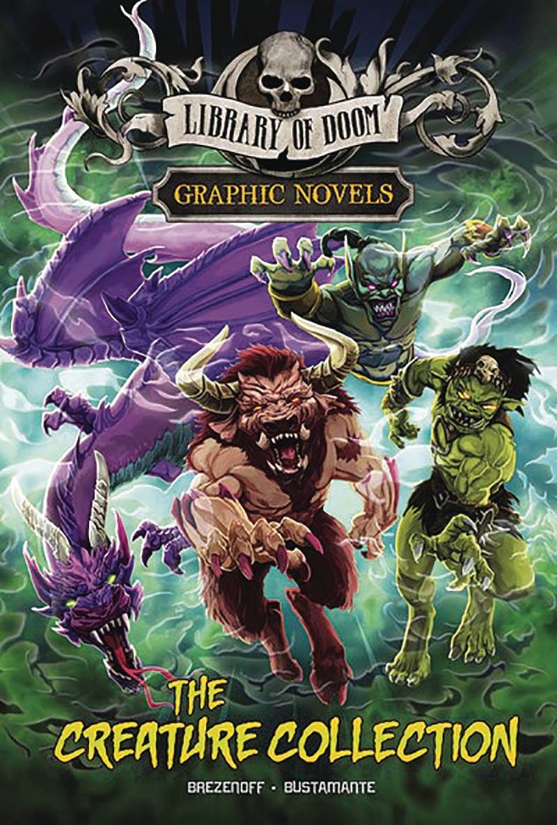 The One Stop Shop Comics & Games Library Of Doom Gn Creature Collection (C: 0-1-0) (08/03/2022) STONE ARCH BOOKS