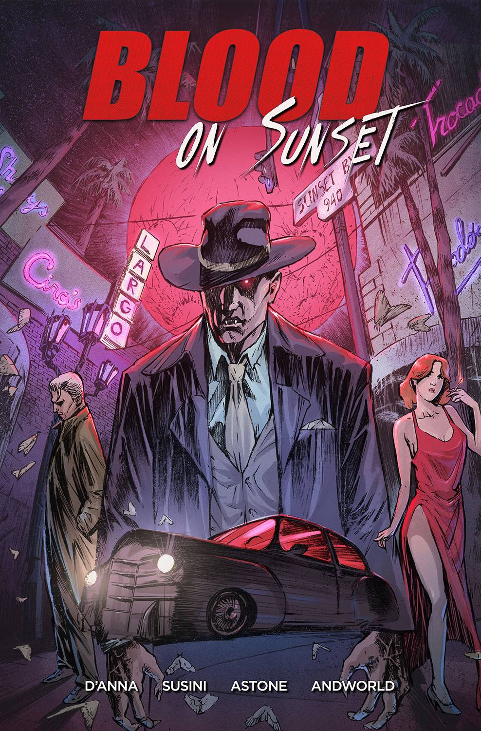 The One Stop Shop Comics & Games Blood On Sunset Collected Ed Tp (Mr) (08/31/2022) SOURCE POINT PRESS