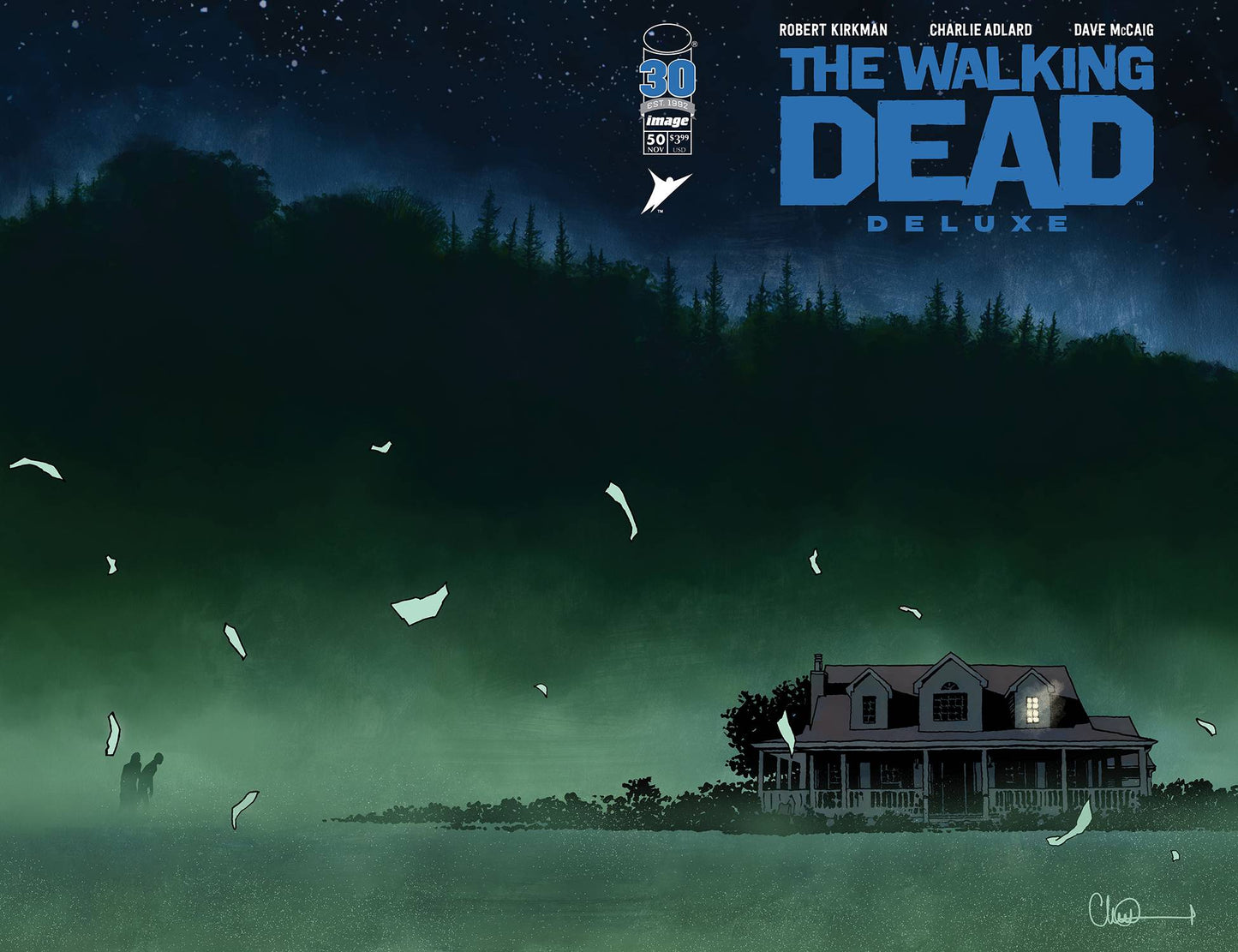 The One Stop Shop Comics & Games Walking Dead Dlx #50 Cvr E Adlard (Mr) (11/02/2022) IMAGE COMICS