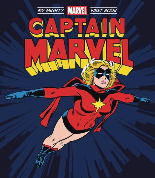 The One Stop Shop Comics & Games Captain Marvel My Mighty Marvel First Book Board Book (C: 0- (12/07/2022) ABRAMS APPLESEED