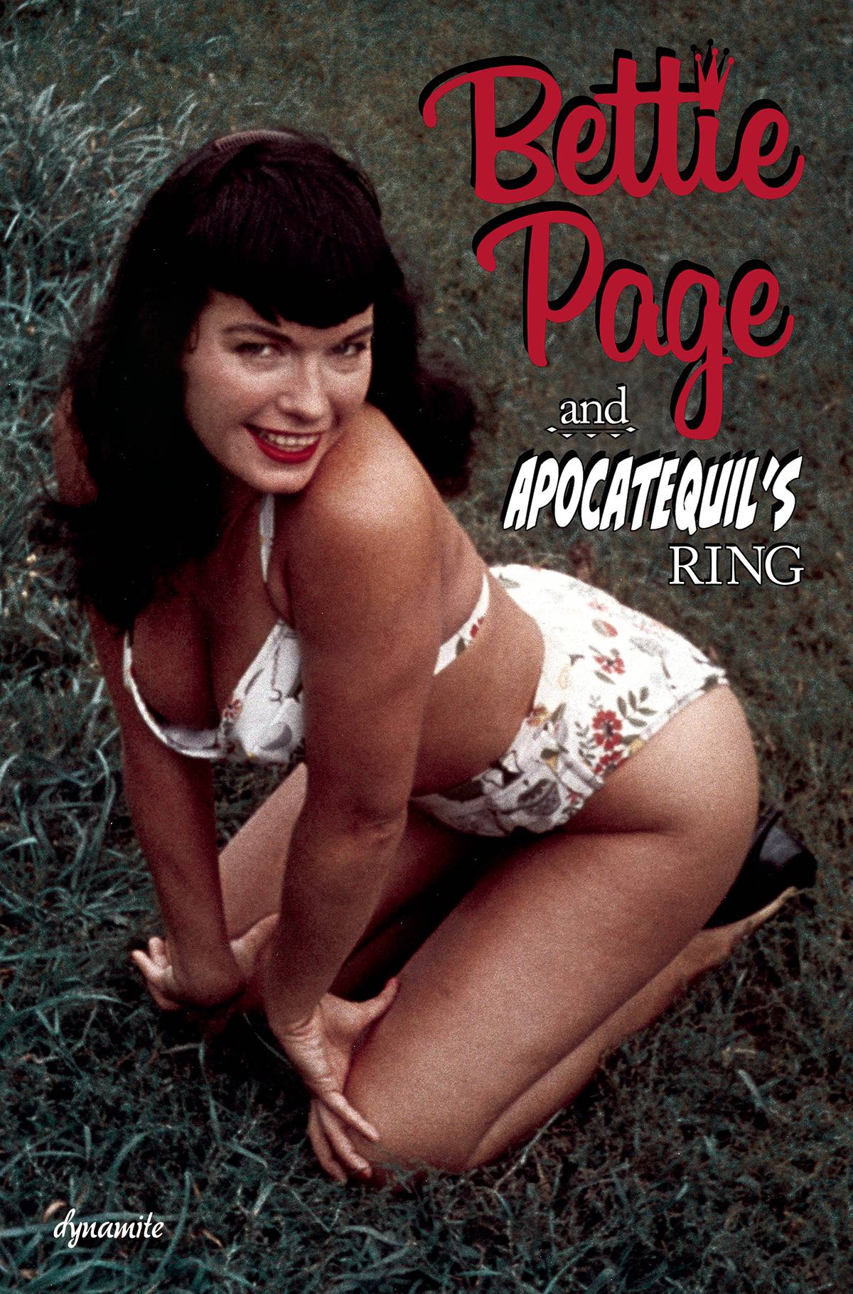 The One Stop Shop Comics & Games Bettie Page Apocatequils Ring Photo Cvr (C: 0-1-2) (11/02/2022) DYNAMITE