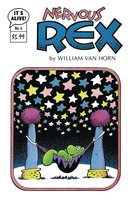 The One Stop Shop Comics & Games Nervous Rex #4 Cvr A William Van Horn (12/21/2022) IT'S ALIVE